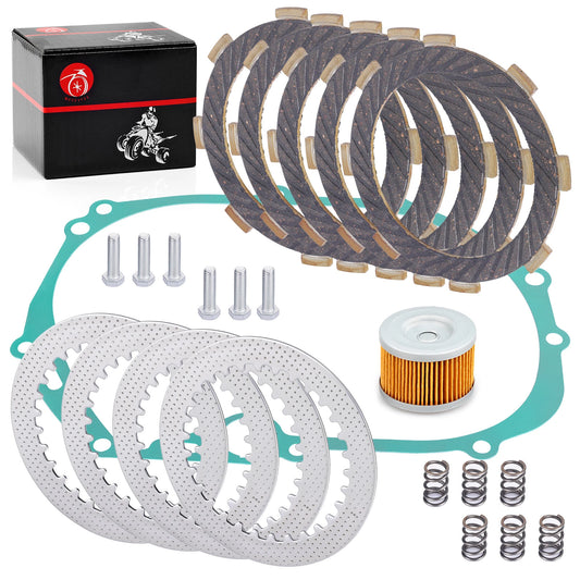 Heavy Duty Clutch Friction Steel Plates Kit w/Gasket for Suzuki DRZ110 2003-2005