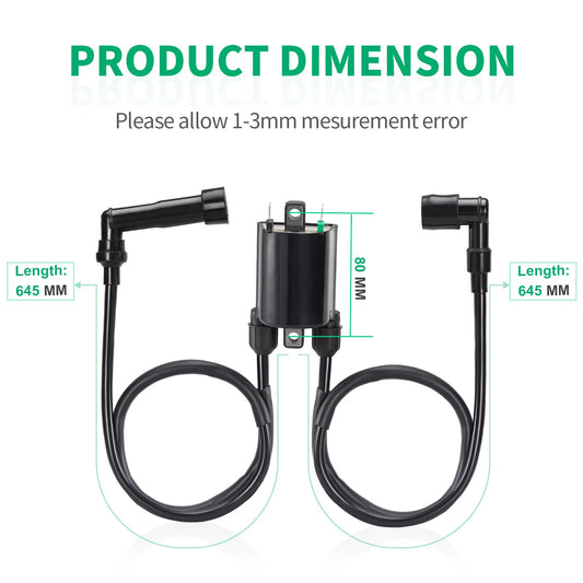 Ignition Coil & Spark Plug for Kawasaki VN1500 Vulcan 1500 Drifter (1999-2005)