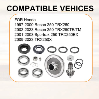 compare product Rear Differential Rebuild Kit for Honda Sportrax 250 TRX250EX 2001-2008