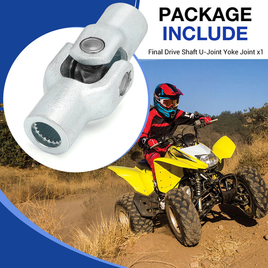 Final Drive Shaft U-Joint Yoke for Honda Recon 250 TRX250TM/TE 2002-23