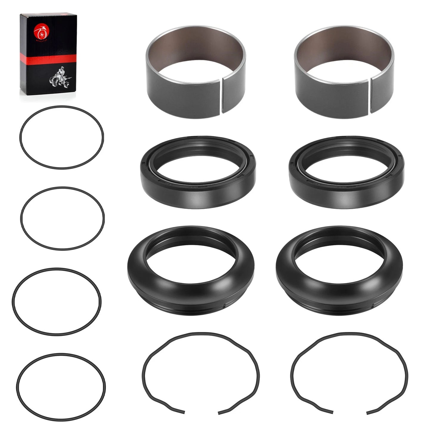 Fork Bushing Dust & Oil Seals Kit for Suzuki GSXR1000 GSX-R 1000 (2009-2024)
