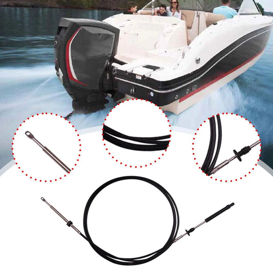 12.5FT Throttle Shift Cable for OMC Johnson Evinrude BRP Outboard