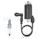 Ignition Coil CDI Spark Plug Kit for Kawasaki Bayou 300 KLF300C/KLF300B 1988-04