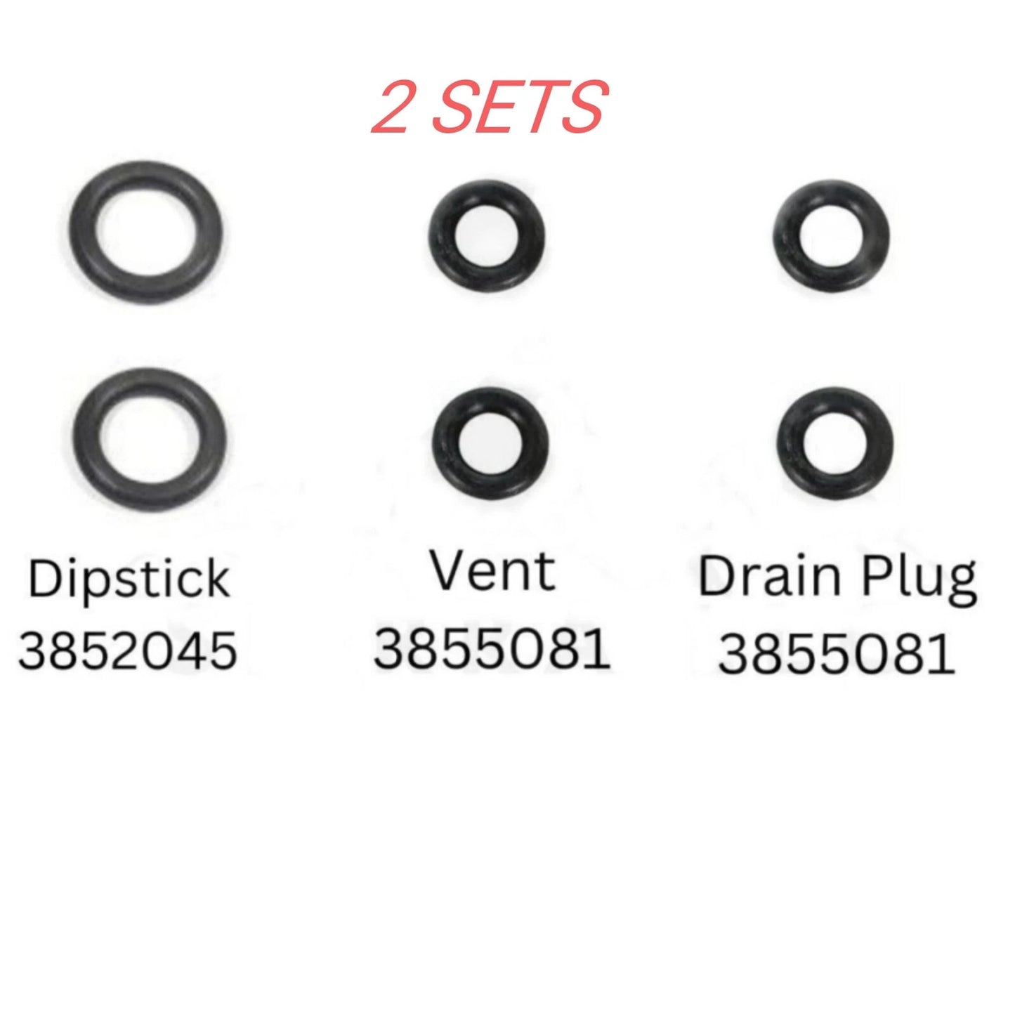 O-Ring Set for Volvo Penta Outdrive Lower Unit SX-M/SX-A/DPS-A