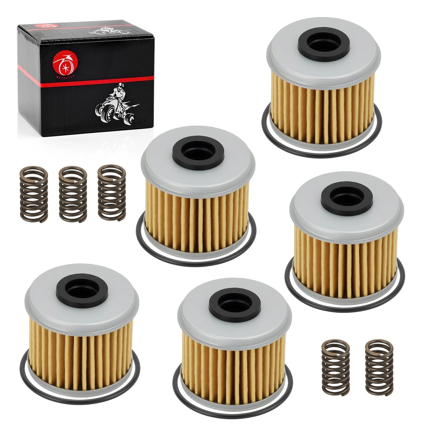 5X Oil Filter O-Ring Kit for Honda CRF250X 2004-2009/2012-2013/2015-2017