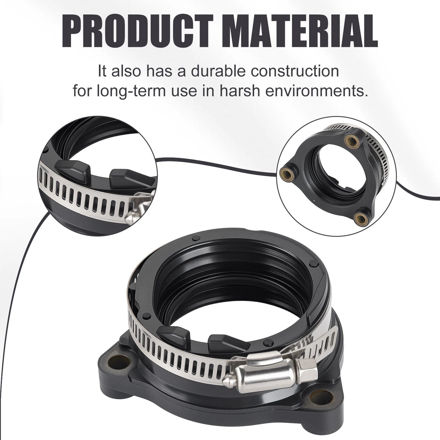 Carburetor Intake Manifold Boot for Yamaha YFZ450R/YFZ450X (2009-2020)