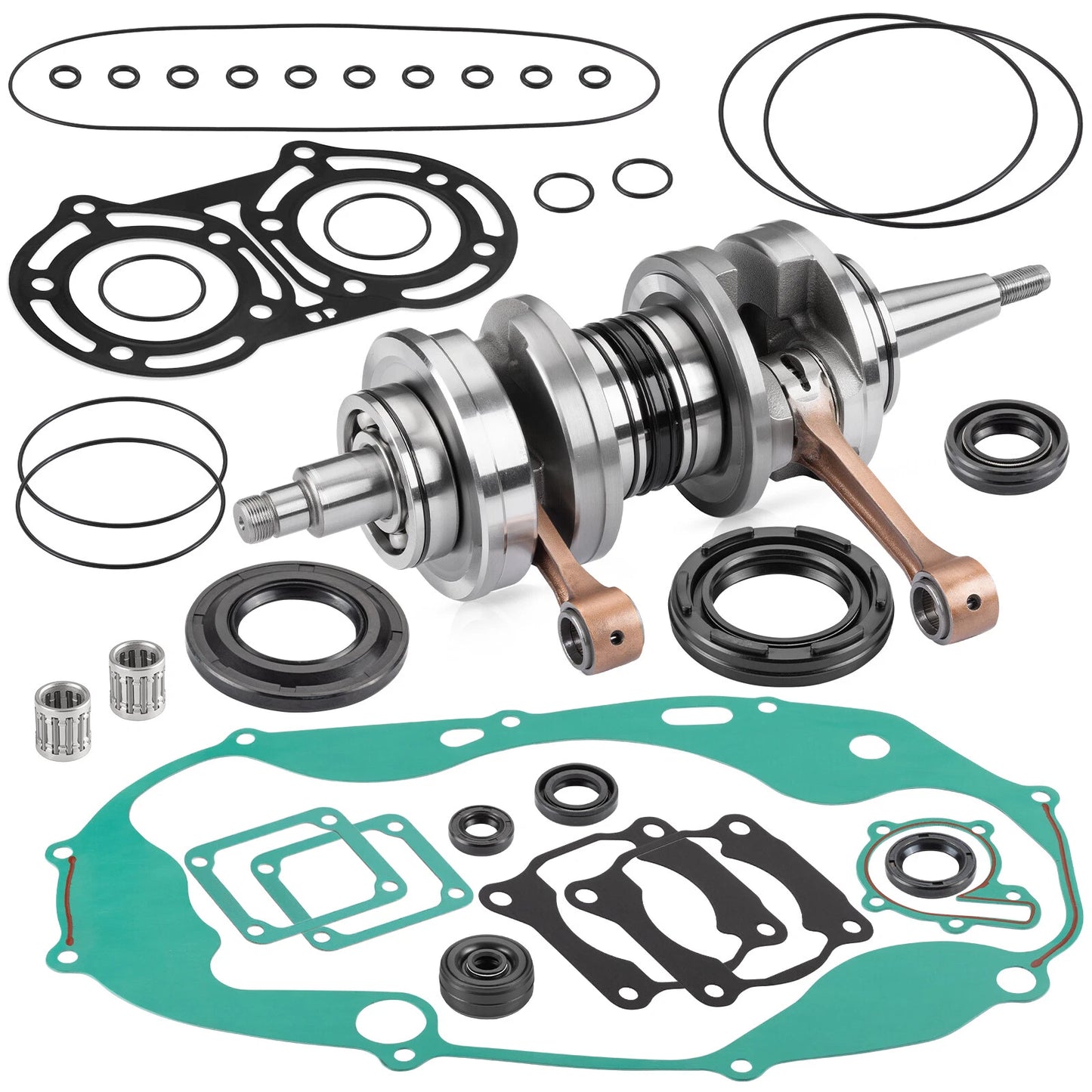 110mm Long Rod Stroker Crankshaft Gaskets for Yamaha Banshee YFZ 350 (1986-2006)