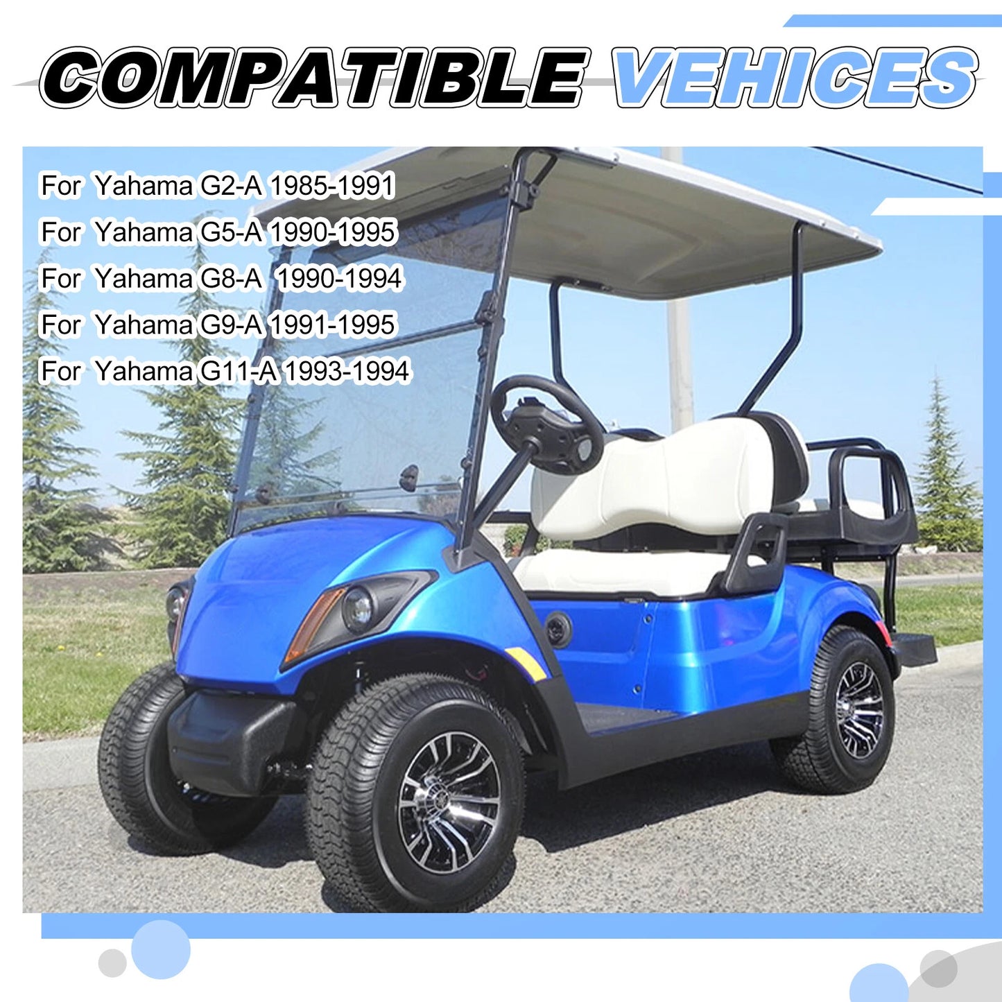 Air Cleaner Cover w/ Gasket for Yamaha Golf Cart G2/G5/G8/G9/G11