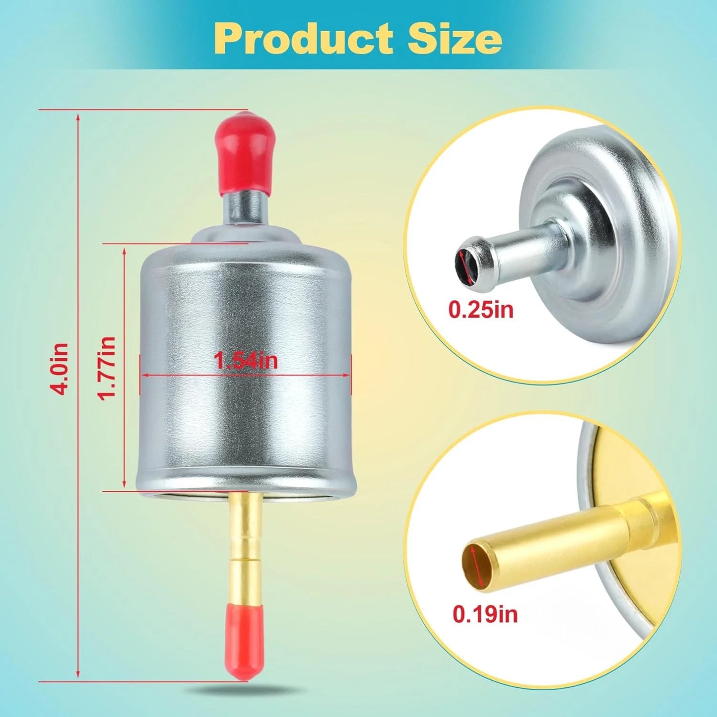 Yamaha 150-300HP HPDI Fuel Filter for 60V Series (2000-2014)