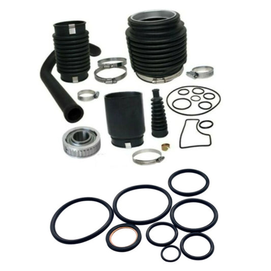 Bravo 1 Bellows Transom Seal Gimbal Bearing O-Ring Kit for Mercruiser