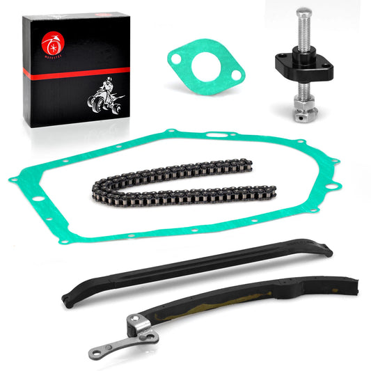 Cam Timing Chain Guides Tensioner Gasket for Yamaha Warrior 350 YFM350 1987-04