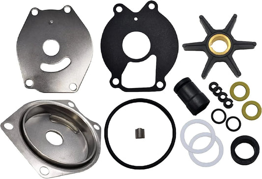 Water Pump Impeller Kit for Mercury Mariner 9.9-25HP Outboard