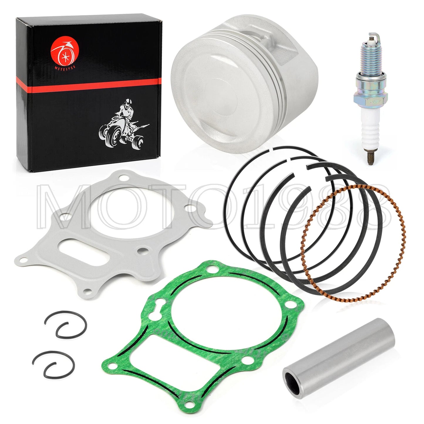 Top End Piston Ring Gasket Oversize 1mm for Honda Recon/Sportrax 250 (2002-23)