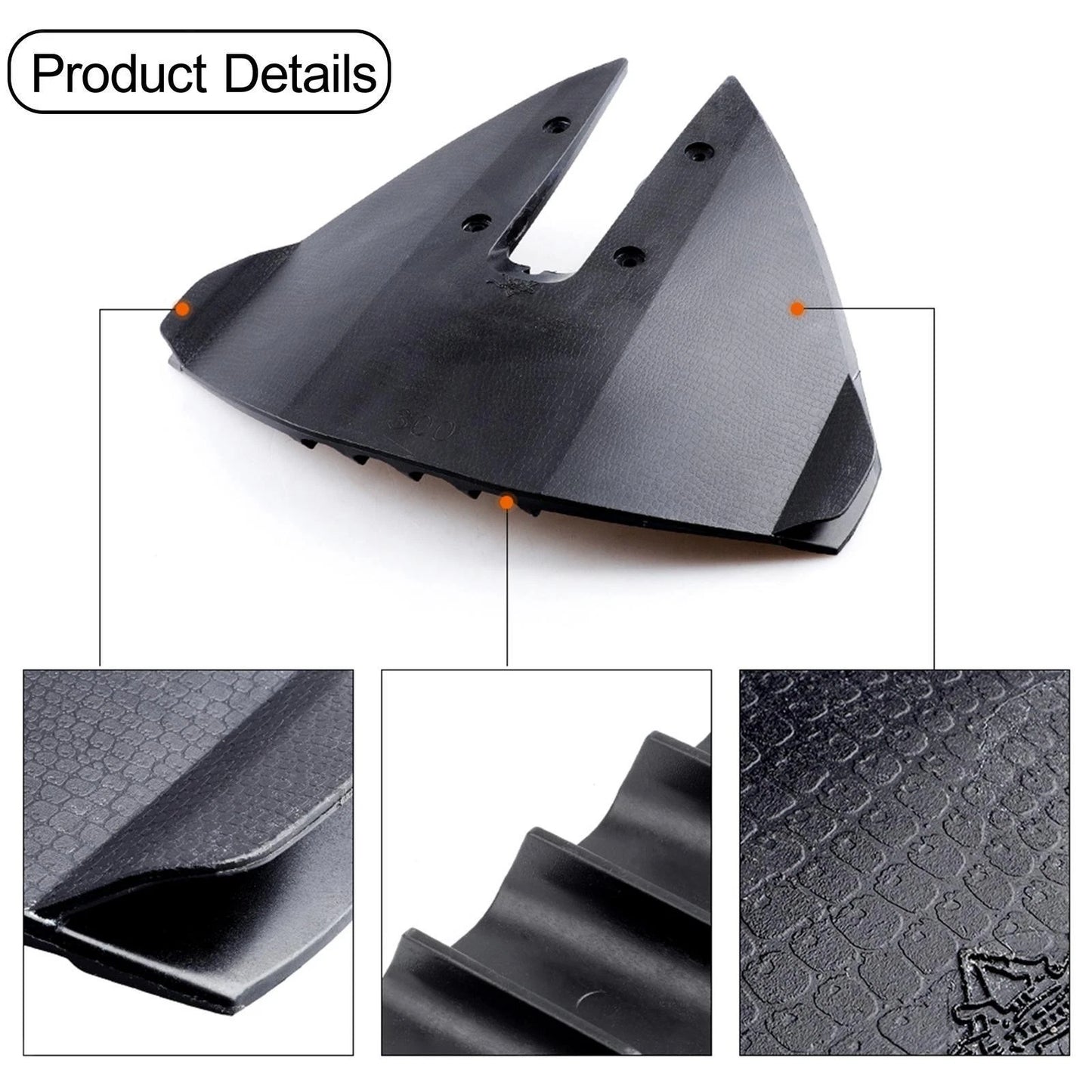 Hydrofoil Stabilizer for Outboard 15-300HP Engines, Compatible with All Models