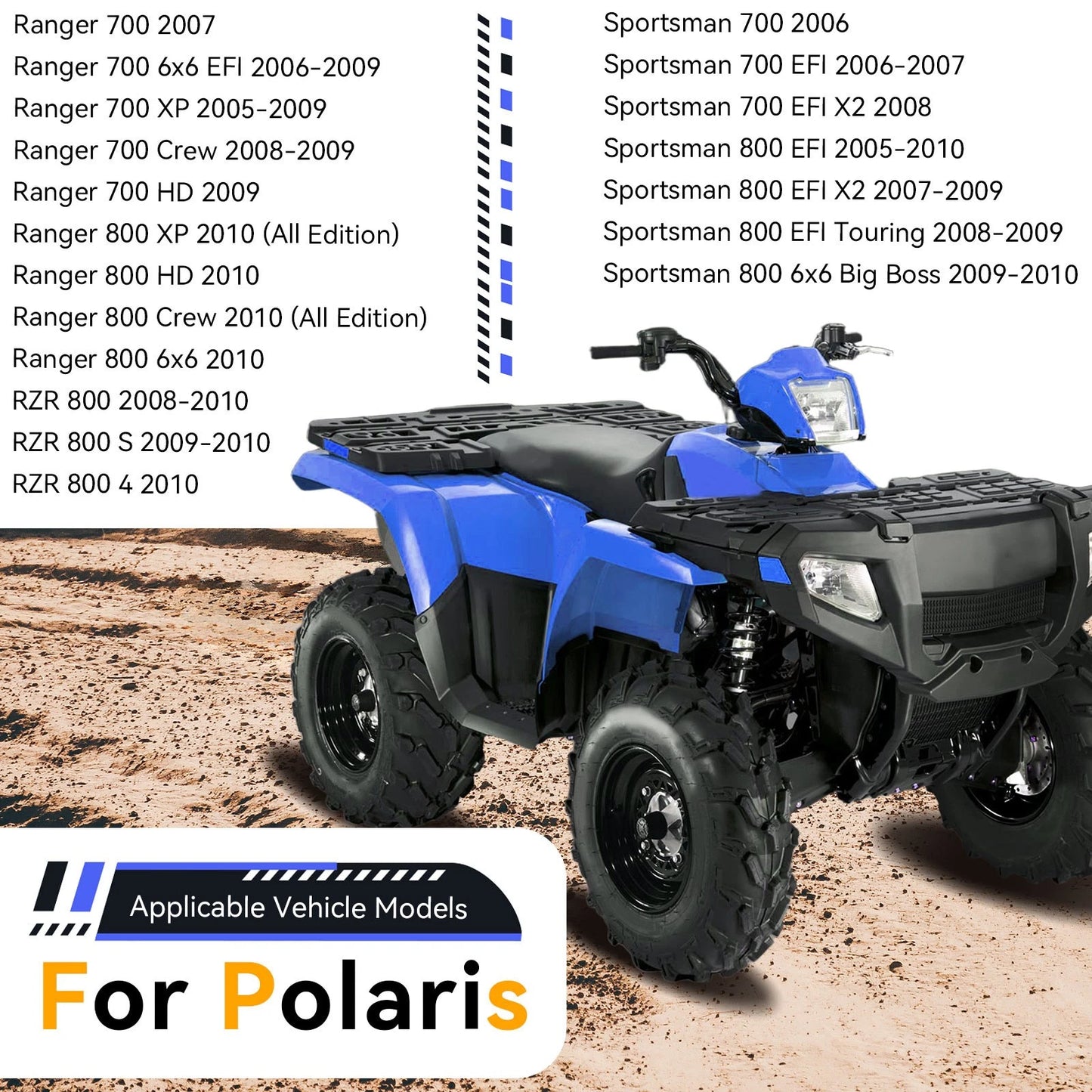 Top End Cylinder Gasket Kit for Polaris RZR 800 (2008-2010)