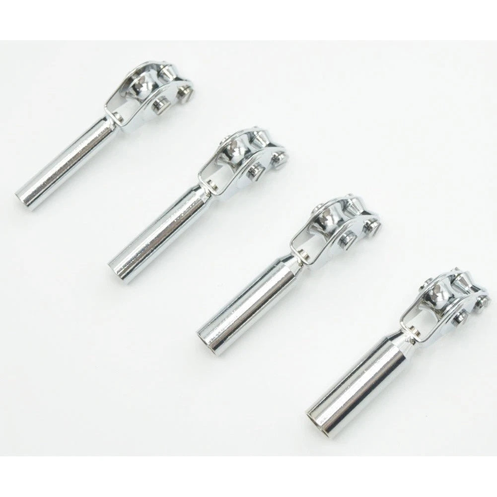 Boat Fishing Rod Guides Stainless Steel Roller for Saltwater Trolling Anglers