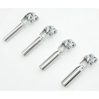 Boat Fishing Rod Guides Stainless Steel Roller for Saltwater Trolling Anglers