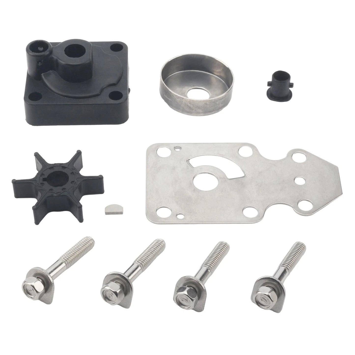 Water Pump Impeller Kit w/Housing for Yamaha Outboard 9.9/15HP