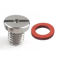 Drain Fill Plug Screw & Gasket Kit for Yamaha Outboards Lower Unit