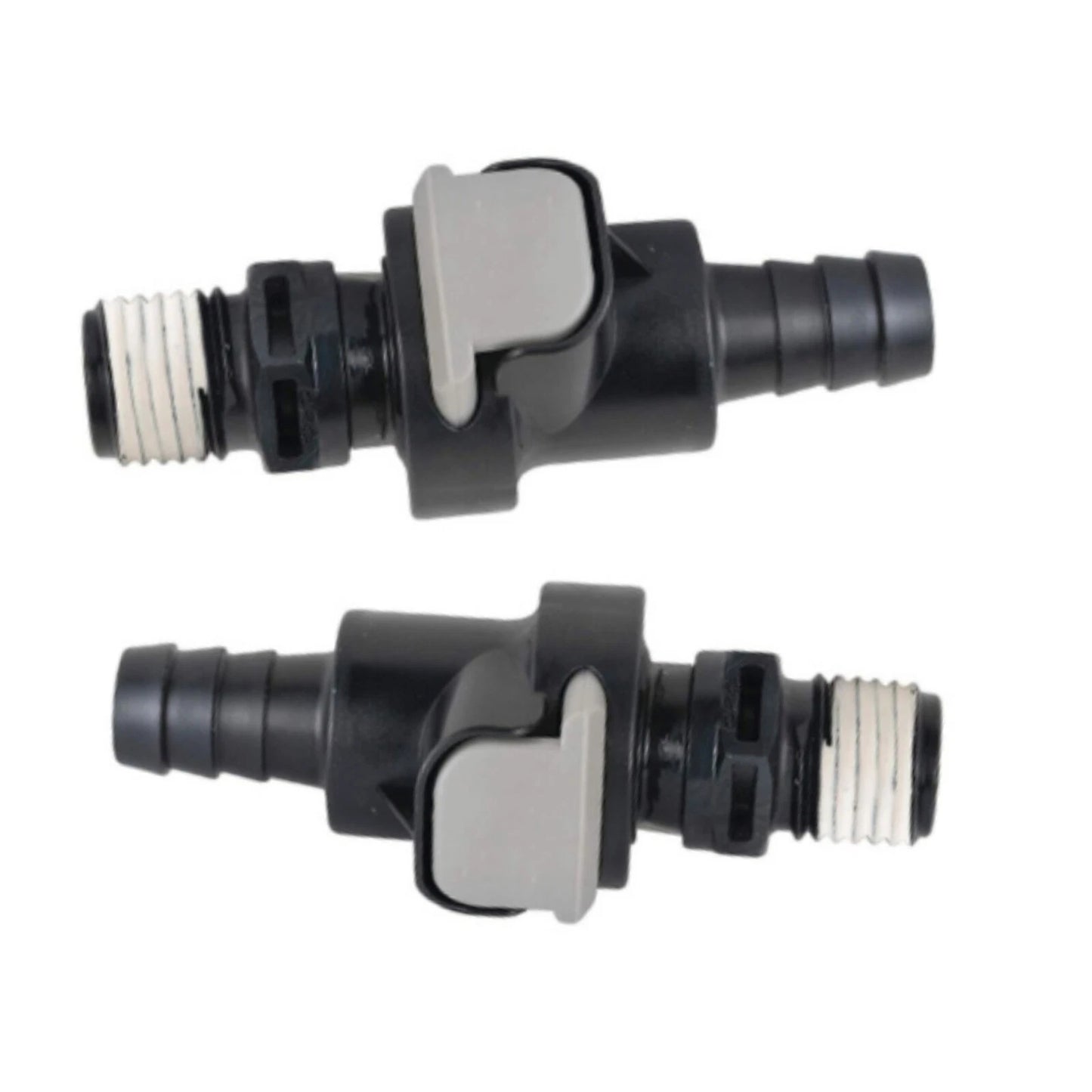 2Pcs Universal Male/Female Sprayless Connector for Marine Applications