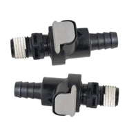 2Pcs Universal Male/Female Sprayless Connector for Marine Applications