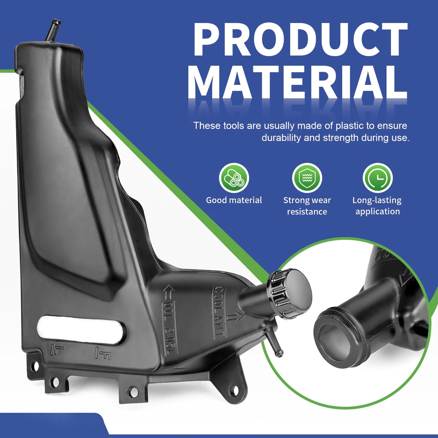 Radiator Overflow for KAWASAKI Brute Force 650 KVF650 2005-2013