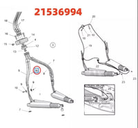 Hydraulic Steering Hose for Volvo Penta DPH-A/B/C, DPR-A/B/C