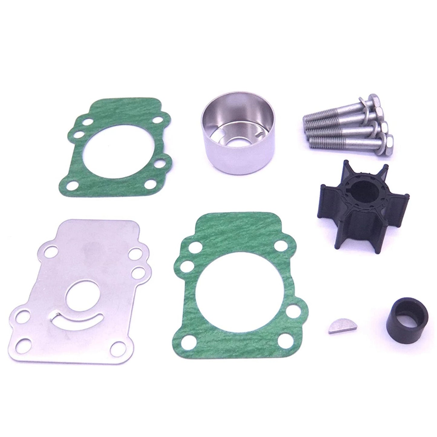 Water Pump Impeller Kit for Yamaha 9.9/15HP 2-Stroke Outboards