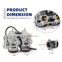 Carburetor & Intake Manifold Kit for Kawasaki KFX700/KVF650 (2003-2006)