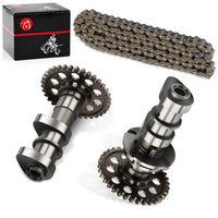 Intake Exhaust Camshaft & Timing Chain for Kawasaki KFX400 (2003-2006)