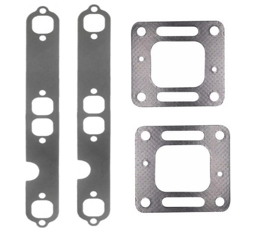 Exhaust Riser Elbow Manifold Gasket Kit for MerCruiser 5.0L/5.7L V8