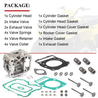 Engine Cylinder Head w/ Valve Gasket for Polaris Sportsman 450 (2006-2007)