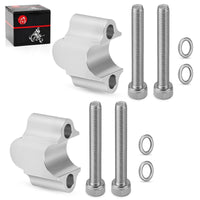 30mm Handlebar Risers 7/8" Clamp Kit for Honda/Yamaha ATV/Dirt Bike