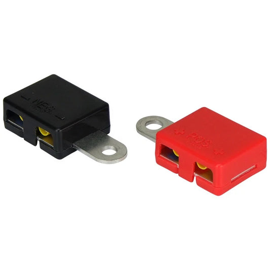 Battery Terminals 12V Multi Connections 4 Terminals Neg/Pos for Boat/Caravan