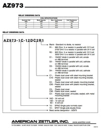 2PC Zettler Power Relay for Mercury Force CMC Trim 40-60HP