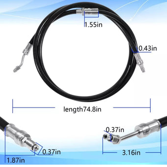 compare product Hydraulic Hose Power Trim Kit for Volvo Penta DPH/DPR (Fits 21721550/21721548)
