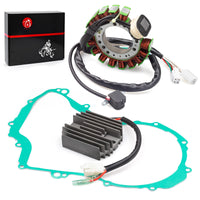Magneto Stator, Voltage Rectifier, Gasket for Yamaha YFM350 Wolverine 1997-01