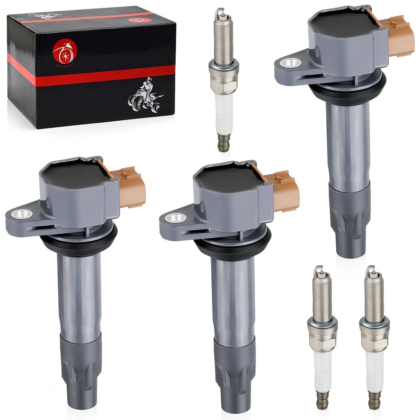 Ignition Coil & Iridium Spark Plug for Can-Am Maverick X3 Max 2018-2022