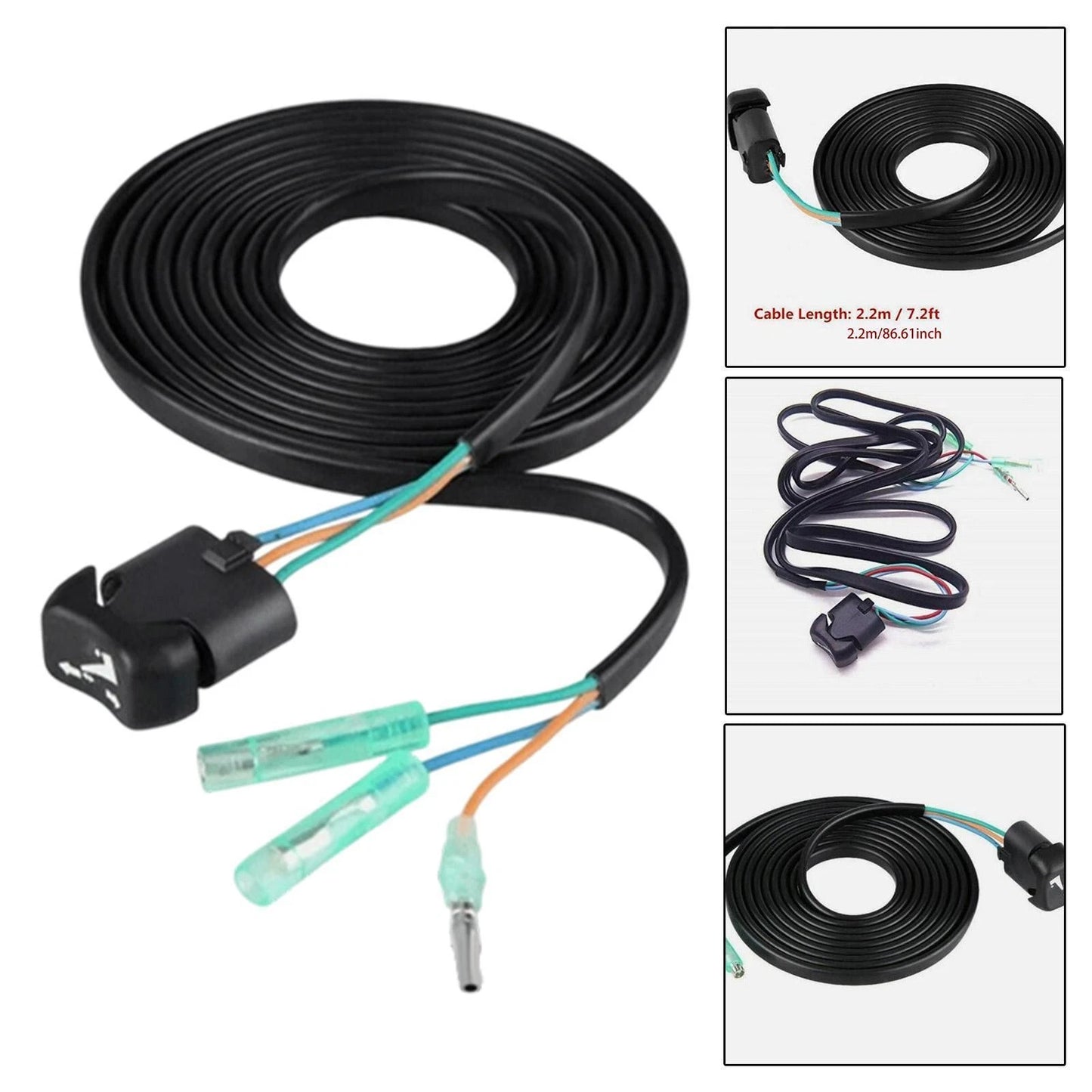 Power Trim Tilt Switch for Outboard Motors, OMC, BRP, Mercury, 40-60HP