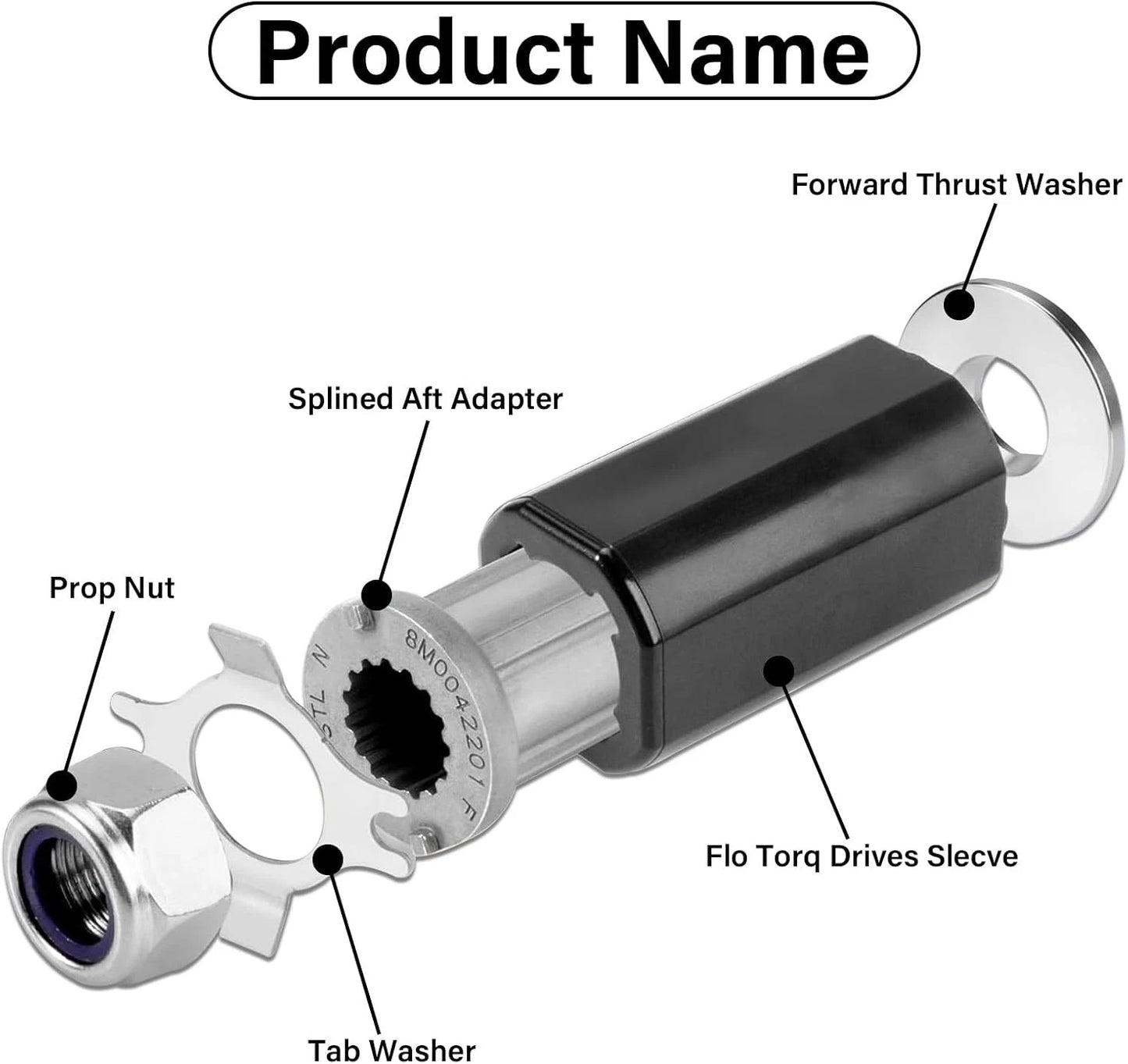 Flo-Torq Propeller Hub Kit for Mercury Marine MerCruiser 835257K