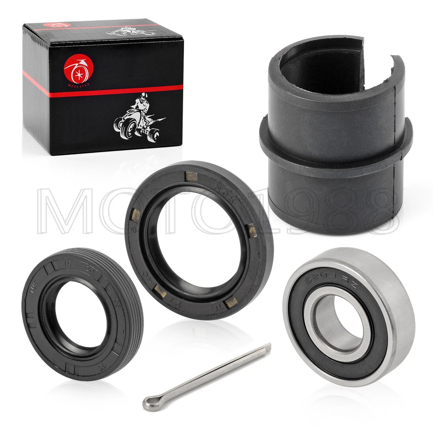 Steering Stem Bearing Seal Kit for HONDA FourTrax 250 TRX250R 1988-1989