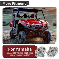 Front & Rear Wheel Hub for Yamaha Viking 700 VI YXM/YXC700 2014-2015