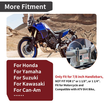 compare product 30mm Handlebar Risers 7/8