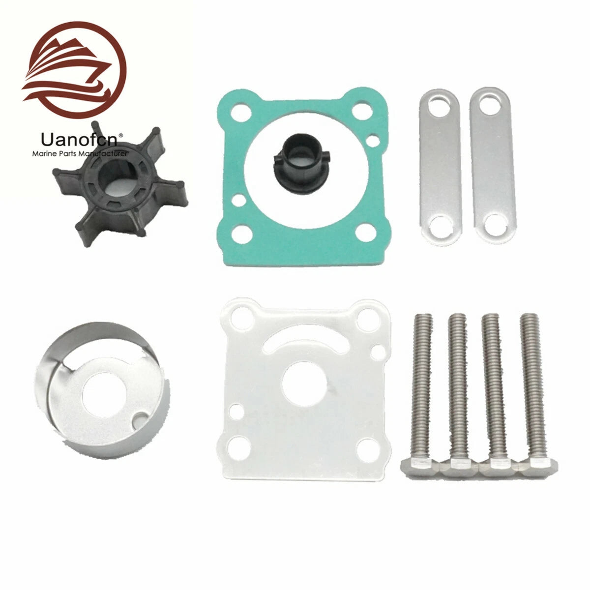 Water Pump Impeller Kit for Yamaha 6HP/8HP 18-3460 Outboard