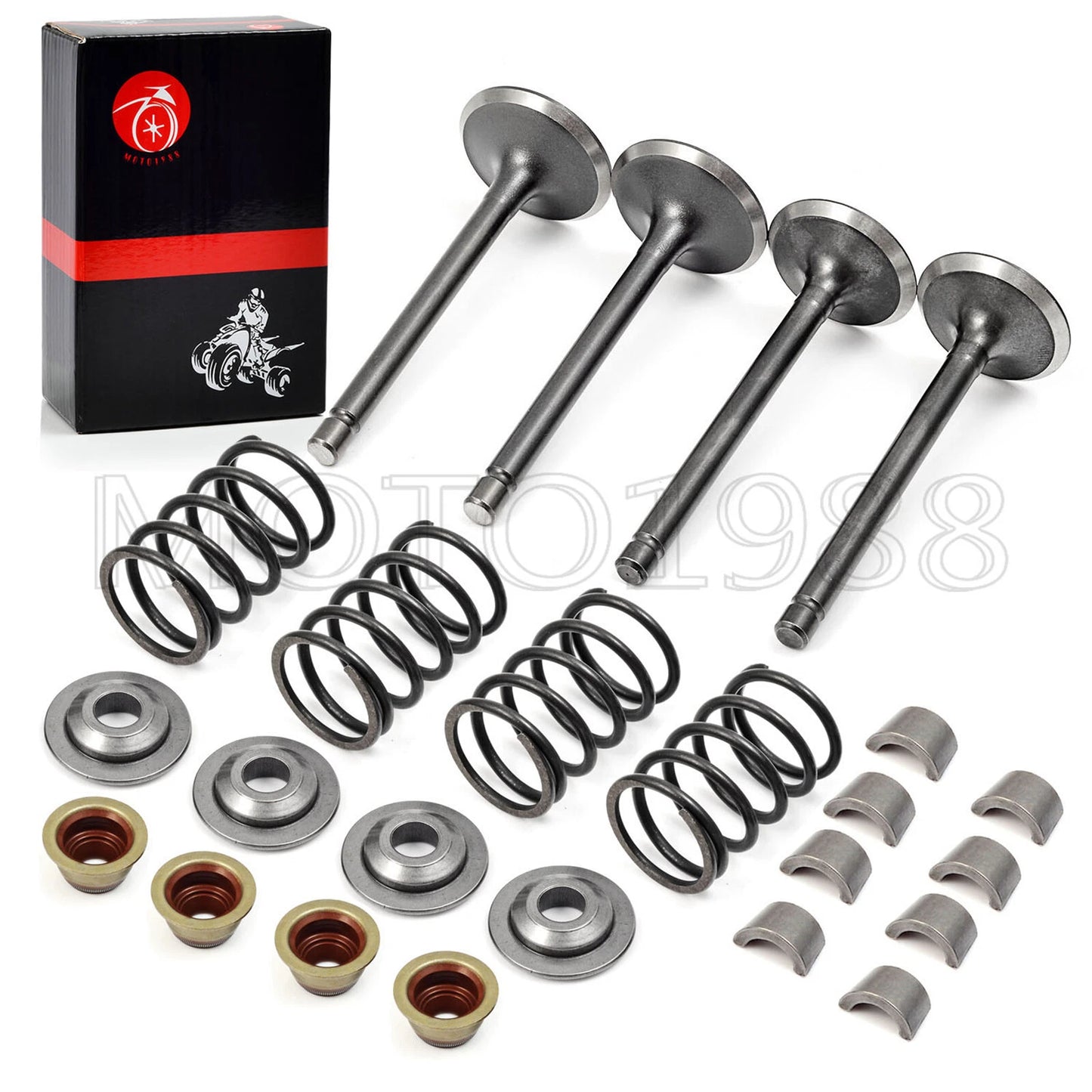 STD Piston Ring Exhaust Intake Valve Gasket Connecting Rods for EZGO 350cc (03-08)