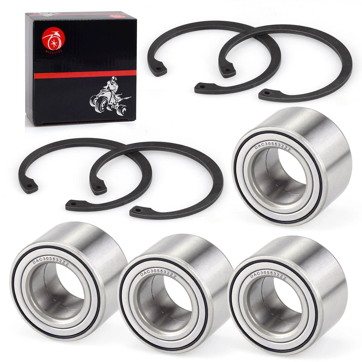Wheel Bearings Kits for Arctic Cat UTV Prowler 500/550/650/700/1000 HDX Wildcat