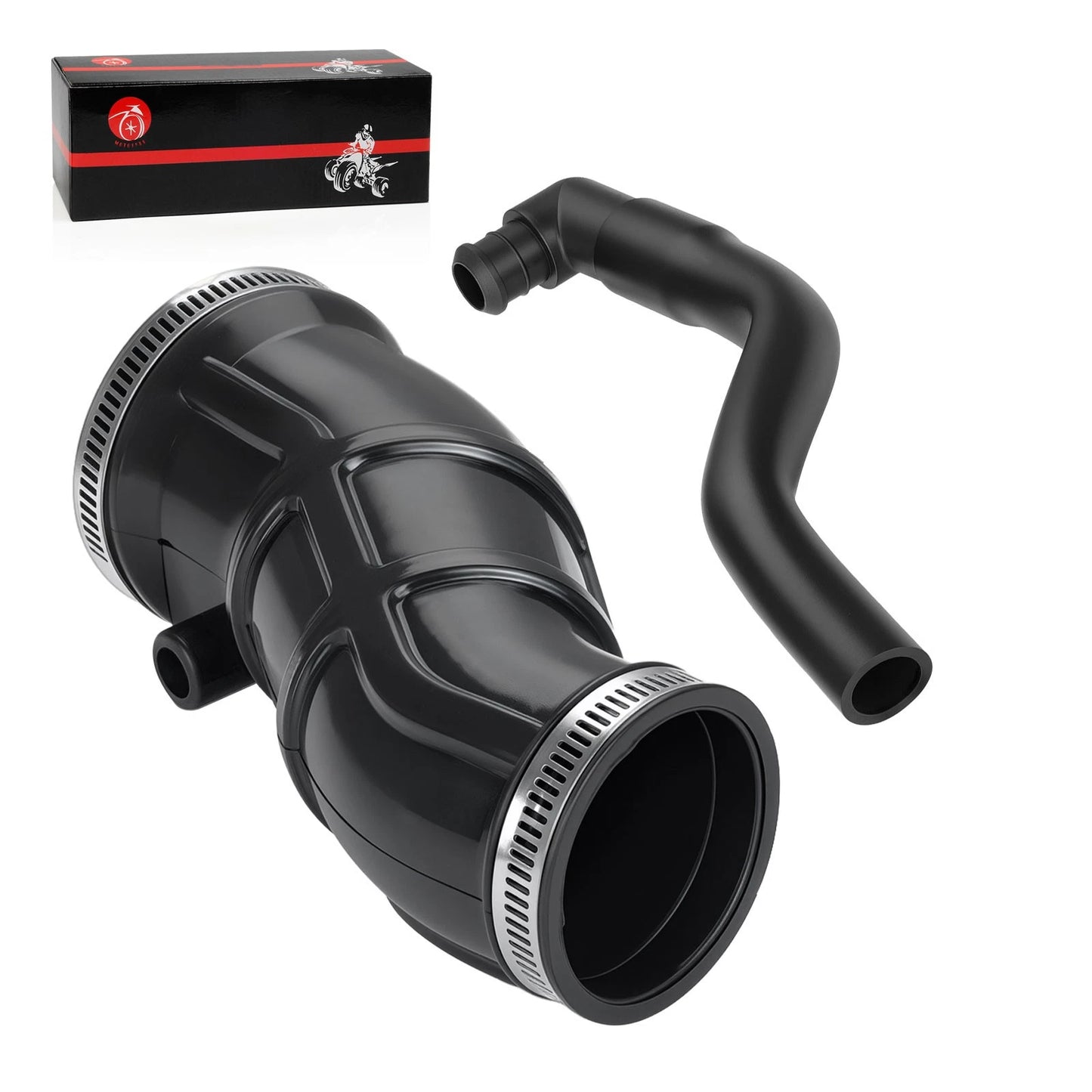 Airbox Manifold Snorkel Intake Tube w/Elbow for Yamaha Raptor YFM660R