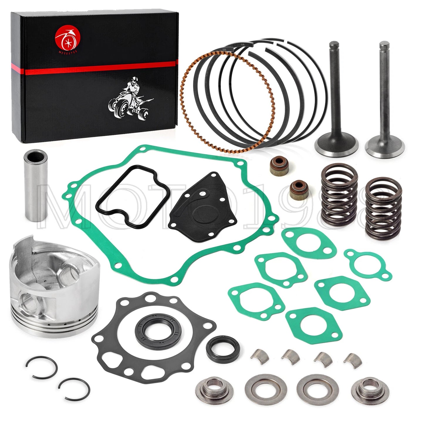 Top End Rebuild Kit STD Piston Valve Gasket for Club Car DS/Precedent 290 CC