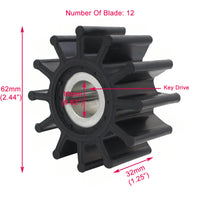 Water Pump Impeller Kit for Sherwood G1/G2/G15/G21/G22/G30
