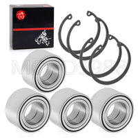 4PCS Front/Rear Wheel Bearing Kit for Yamaha Grizzly 550/660/700